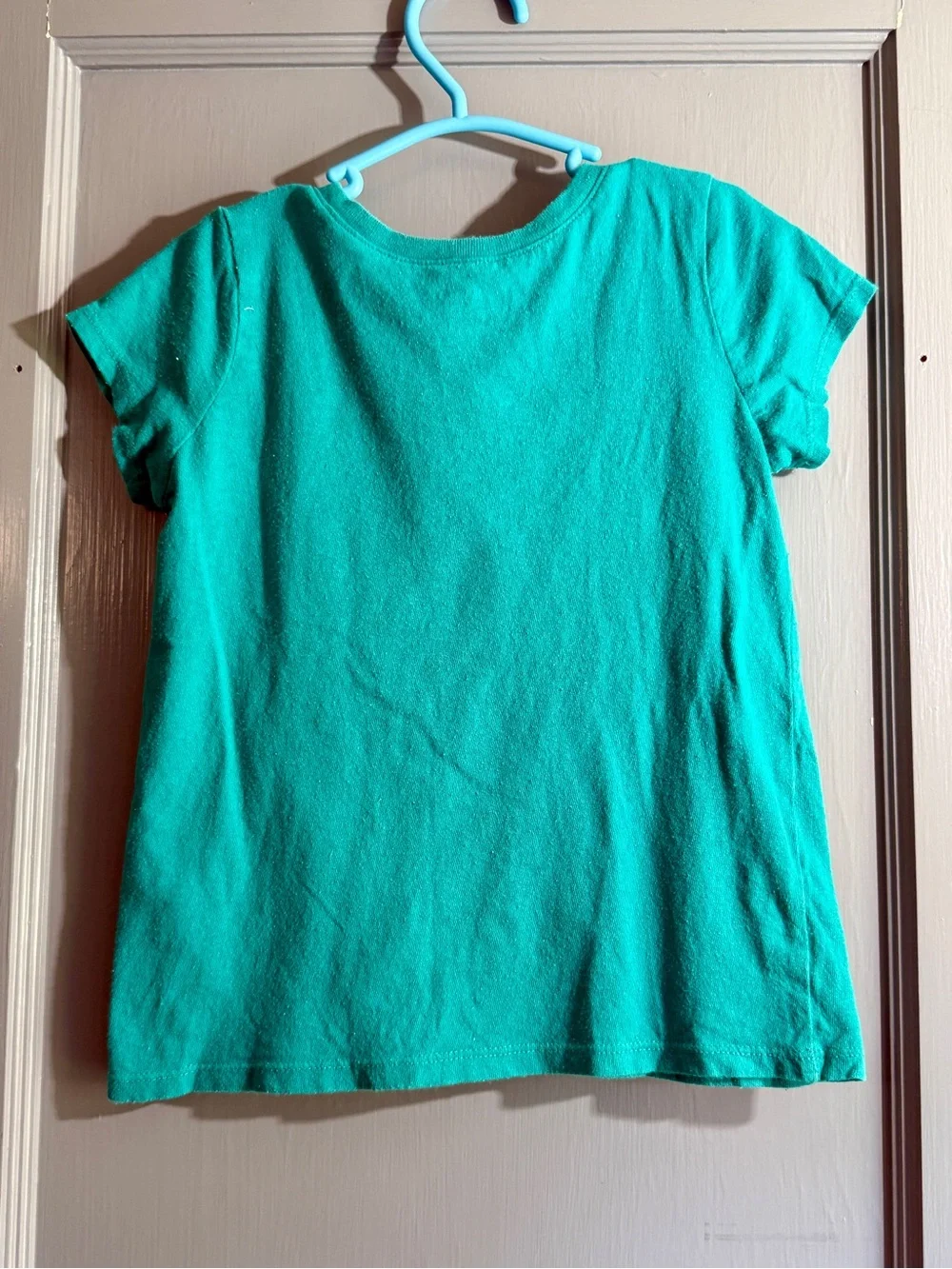 The Children's Place Teal Short Sleeve Flower Graphic Tee